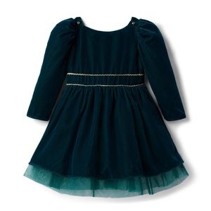 Disney frozen velvet janie and Jack dress